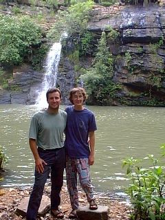 Us at the Cascade de la Kota